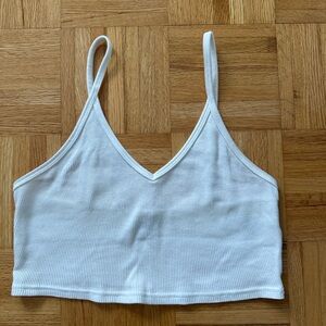 TNA MINI RIBBED CROP TANK